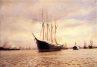 Thomas Pollock Anschutz - On the Delaware at Tacony